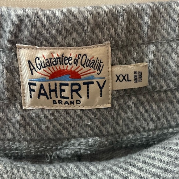 ⚫️ BOGO Faherty grey sweatpants size XXL comfortable for lounging or working out - Picture 6 of 7